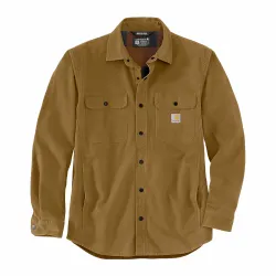 
                  CARHARTT Koszula JAC Canvas Fleece-Lined Oak brązowa rozmiar M 105419.B33.S005